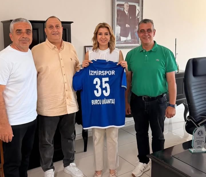  Karabağlar Belediyesi Başkan Yardımcısı Burcu Uğantaş’ı makamında ziyaret