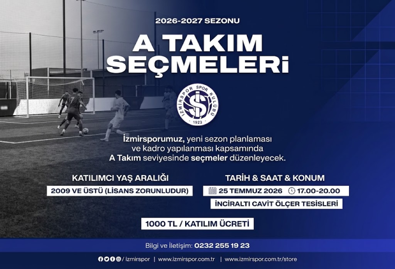 Yeni Sezon Kadro Yapılanması Başlıyor: A Takım Seçmeleri Düzenliyoruz